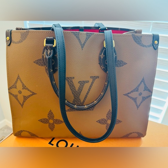 Authentic! Louis Vuitton MM On the Go Handbag - Picture 3 of 10